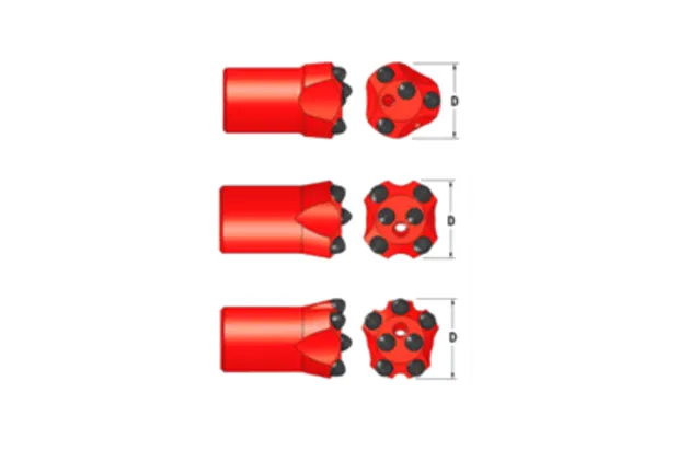 12° Tapered Button Bit